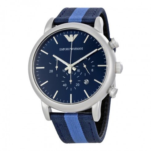 Reloj emporio 2025 armani hombre azul